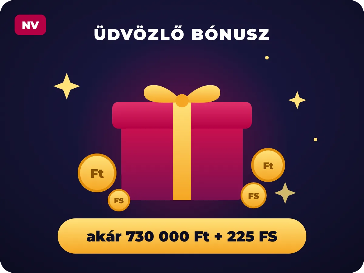 NV Casino udvozlo bonusz